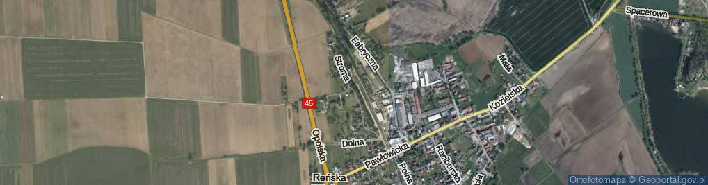 Zdjęcie satelitarne Stroma ul.